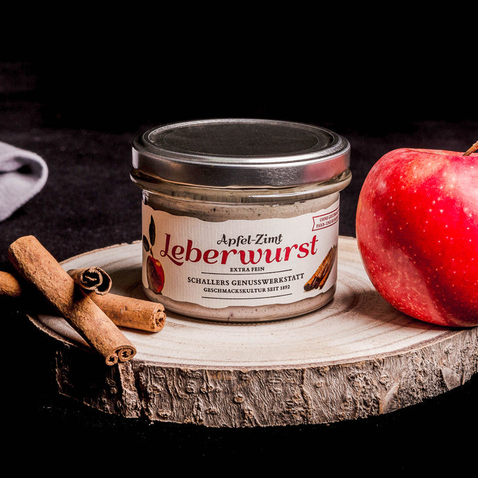 Leberwurst Apfel-Zimt